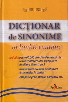 Dictionar de sinonime cartonat