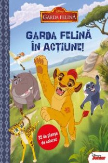 Disney Garda felina in actiune 32 de planse de colorat