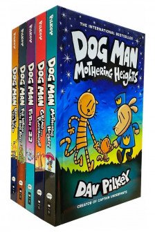 Dog Man Series 6-10 Collection 5 Books Set
