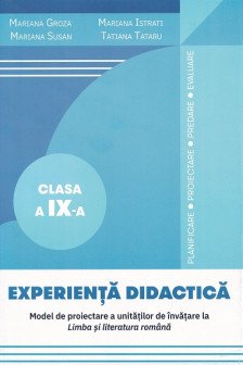 Experienta didactica cl a 9-a Modele de proiectare la limba rom