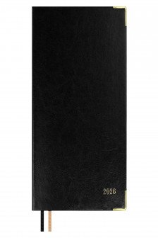 Ежедневник датированный 2026 ESCALADA  ДУМАЙ КАК МИЛЛИАРДЕР САРИФ ЧЁРНЫ