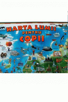 Harta lumii pentru copii