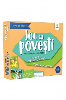 Joc cu povesti: Iepurele si broasca testoasa. Turtita fermecata