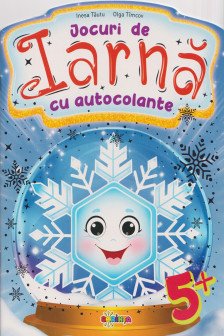 Jocuri de Iarna cu autocolante. 5+