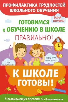 Комплект из трех развивающих пособий. К школе готовы