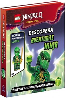 Lego NINJAGO &ndash; Descopera aventurile ninja. Caiet de activitati si ghid ninja