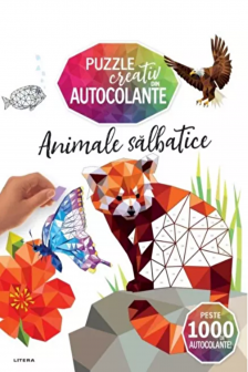 LEGO CREATIV DIN AUTOCOLANTE. Animale salbatice
