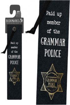 Literary Bookmarks: Grammar Police