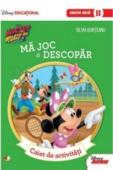 Ma joc si descopar Grupa mica Disney educational set 2