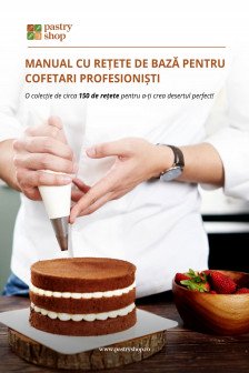 Manual cu peste 150 Retete de Baza pentru Cofetari Profesionisti