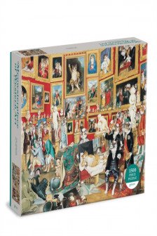 Meowsterpiece of Western Art: Tribuna of the Uffizi 1500 Piece Puzzle