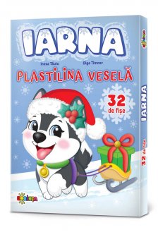 Plastilina vesela. Iarna (32 fise)