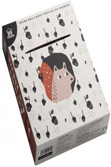 Prima mea carte textila cu fosnete &ndash; Animale din padure