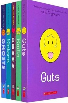 Raina Telgemeier Collection 5 Books Set