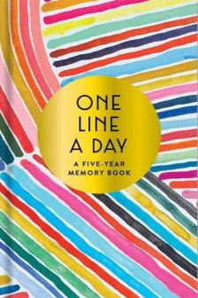 Rainbow One Line a Day: A Five-Year Memory Book