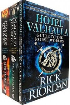 Rick Riordan Magnus Chase 3 Books Collection Set