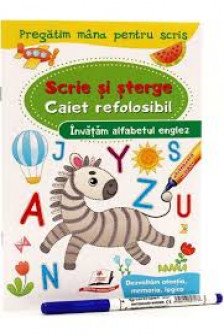 Scrie si sterge Invatam alfabetul englez