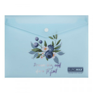Mapa Plic cu buton A5 Arabeski, Matte  Plastic, Charoite, (148 X 210) 180&micro;m BM.3919-52