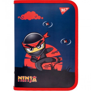 Mapa pu caiete&nbsp;YES&nbsp;zip&nbsp;В5&nbsp;Ninja 492154