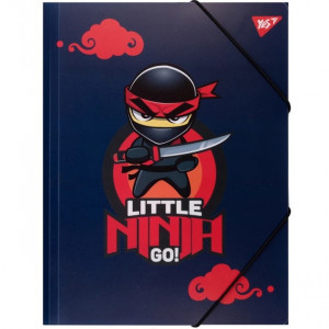 Mapa&nbsp;cu elastic Yes&nbsp;A4&nbsp;Ninja&nbsp;синяя 492218