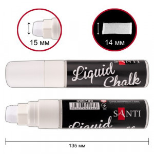 Marcator-creta SANTI alb 15 mm 390790 (6)