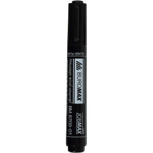 Marker Permanent Water-Based, Black, 2-4 Mm, Oil Base BM.8703-01