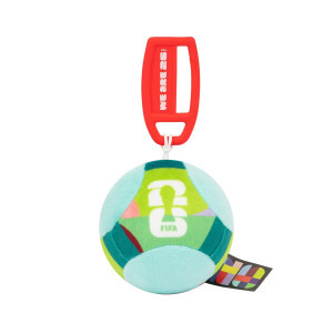 Minge de plus cu agatatoare FIFA Plush Soccer Ball Keychain, ast., CDU JPFI00059