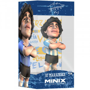 Minix Figurine  12 cm Maradona Sky blue and white