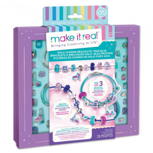 MIR Set creativ bratari Halo Charms True Blue 1721M