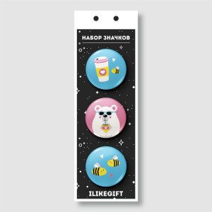 Set insigne Honey Bee