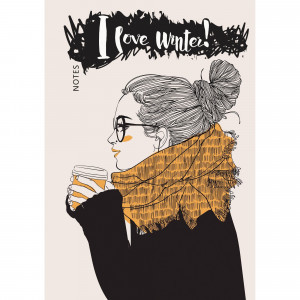 Notebook A5 80 foi patr Winter mood КЗ5803483