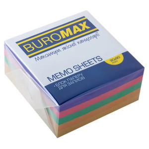 Notite de hartie Bloc autocolante Decor, 90X90X40 Mm BM.2284