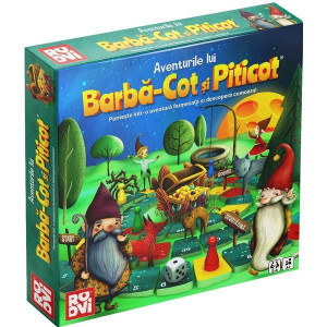 Aventurile lui Barba-Cot si Piticot Joc de societate cl 81179