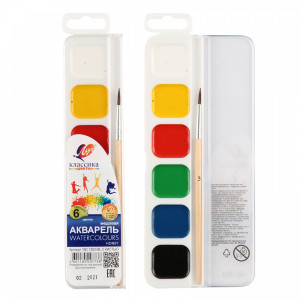 Acuarela Classica 6 cul cu pensula