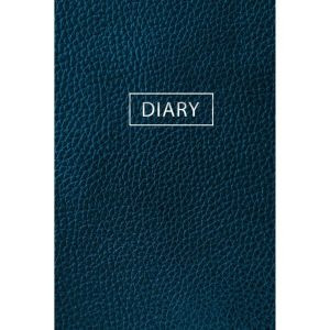 Agenda A5-128f nedatata ЕЖФ23512814 Leather. Blue
