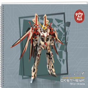 Album desen 40f ТС2ЛК405022 Sketchbook. Трансформер