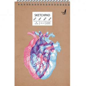 Album Sketchpad A5 40 foi СПСЛ540141 Heart