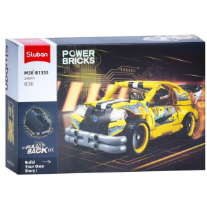 B1333 Set de constructie Masina sport, 249 elem.