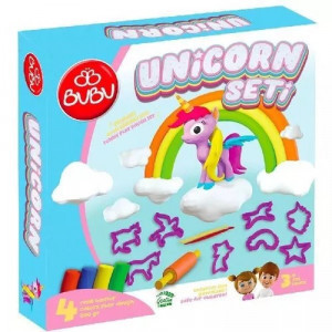 BUBU-OH0032 Set cu plastilina de modelat PLAY DOUGH “Unicorn”