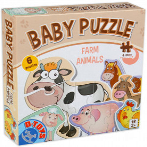 Baby Puzzle Animale domestice 71262