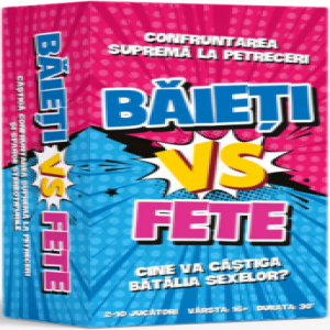 Baieti vs Fete, joc de petrecere, lb. romana