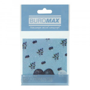 Block Hartie pentru Notite cu strat adeziv  Blueberry Arabeski, 75X75Mm, 50 Sheets BM.2325-54