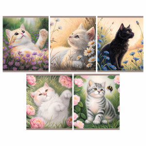 Caiet A5 48 foi patr Солнечные коты ТК489624