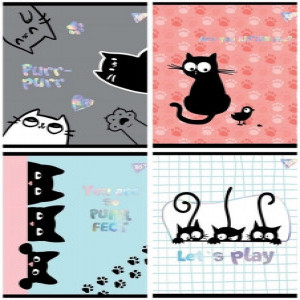 Caiet А5 48 matematica  YES Playful kitties_765275 (5)