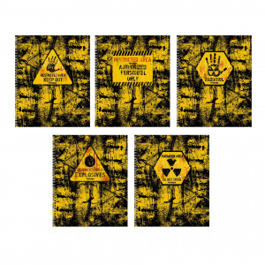 Caiet A5 48f Attention! ТСЛ488442 patr spirala