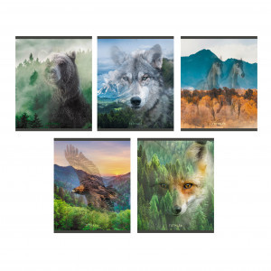 Caiet A5 96f linie Wild life ТЛ968389