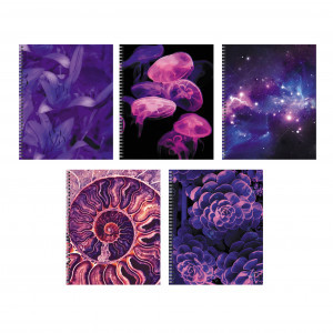 Caiet A5 96foi patr Violet Mix ТС968551 spirala