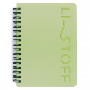 Caiet A6 80 foi patr LISTOFF STYLE. 2 ТПЛС680136 spirala