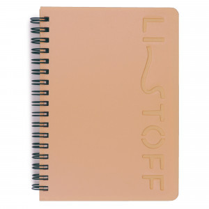 Caiet A6 80 foi patr LISTOFF STYLE. 4 ТПЛС680138 spirala