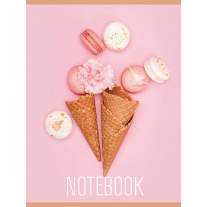 Caiet conspecte A4 60f Gold glitter. No 2 ТБ4604996 patr